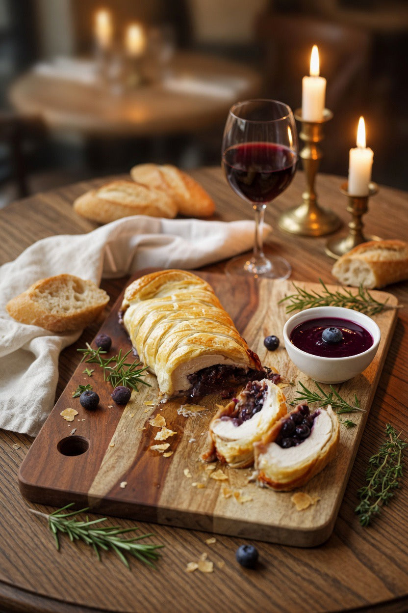 Blueberry Brie Bliss Turkey Wellington
