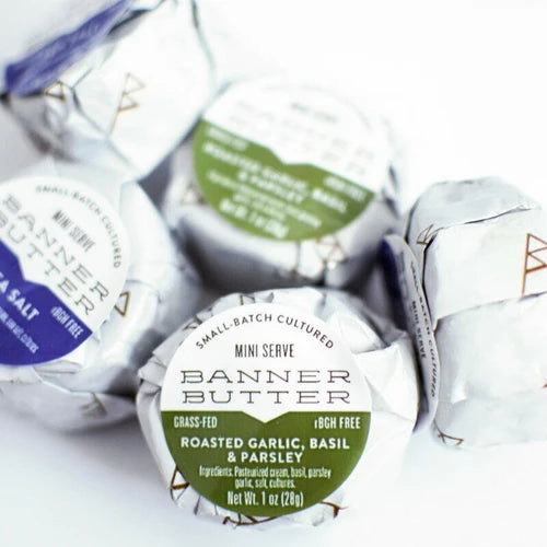 Mini Banner Butter, 2 Dozen - Choose Flavors