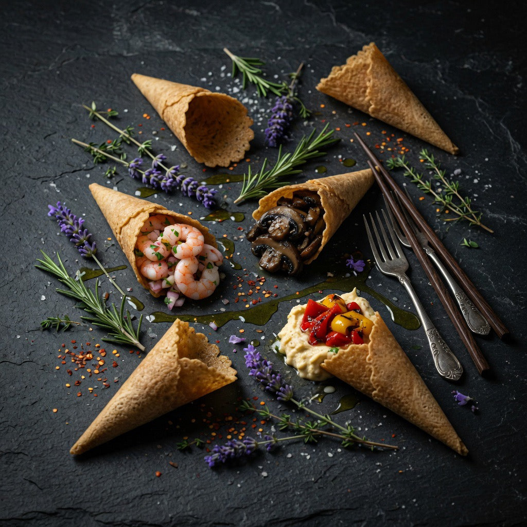 Herbs de Provence Mini Cones, Coated, 2.9”
