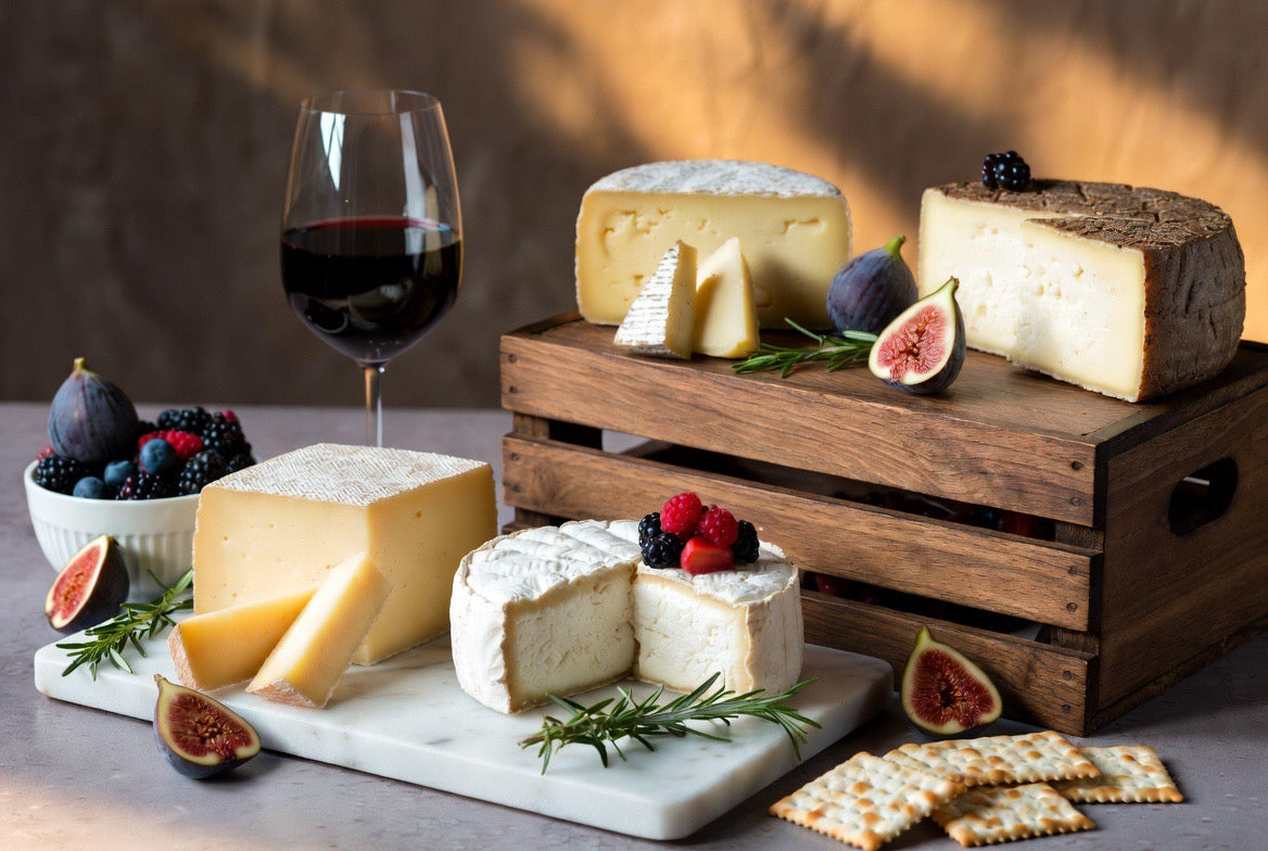 Deluxe European Cheese Crate