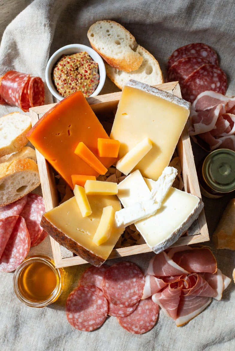 Deluxe European Cheese Crate