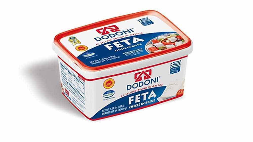 Feta Cheese, Dodoni - 14 oz Tub