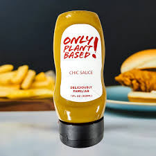 Only Plant Based Vegan Chic Sauce Squeeze Bottles - Pack of 2