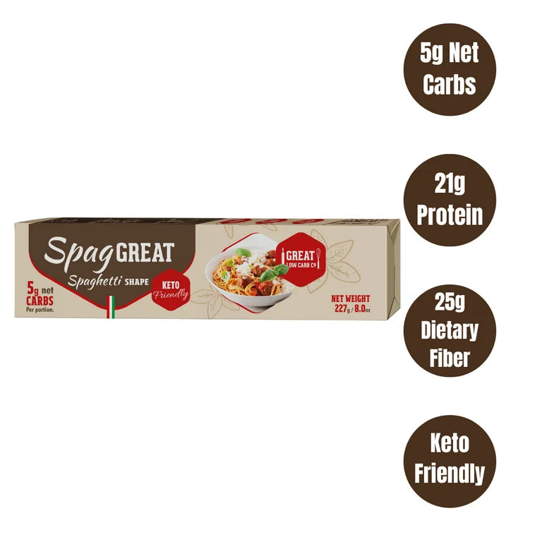 Great Low Carb Pasta Spaghetti 8oz