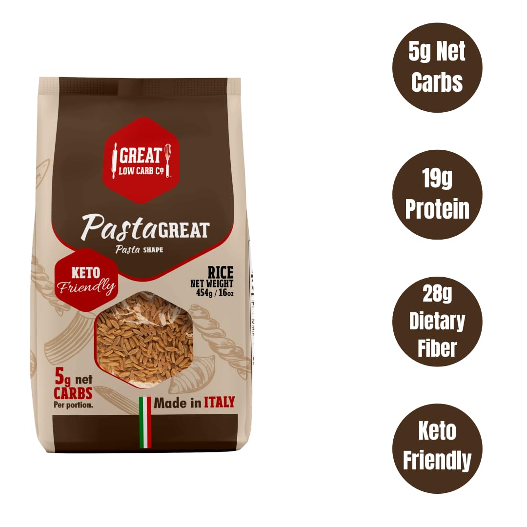 Great Low Carb Orzo Pasta
