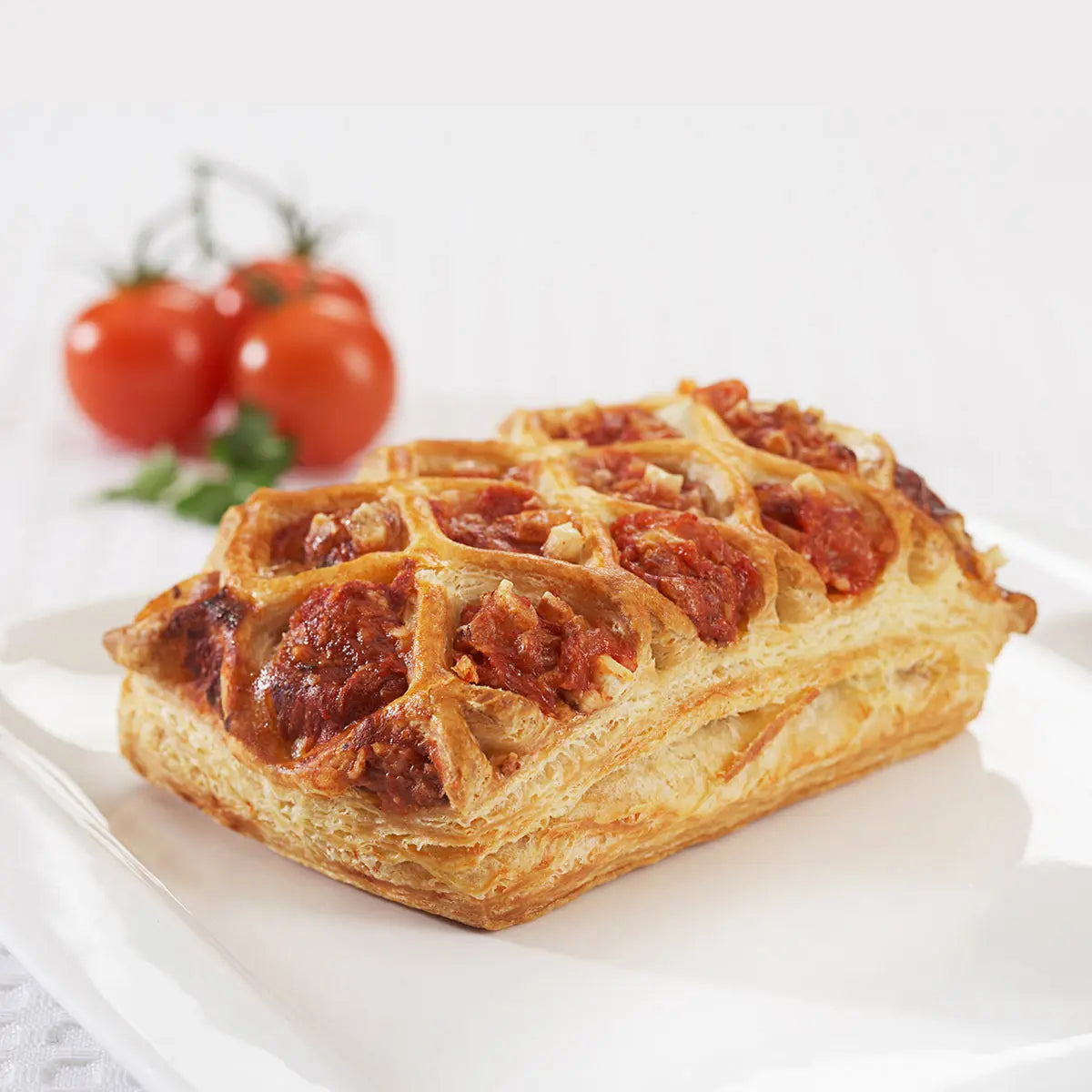Flaky Buttery Tomato Olive Bombs