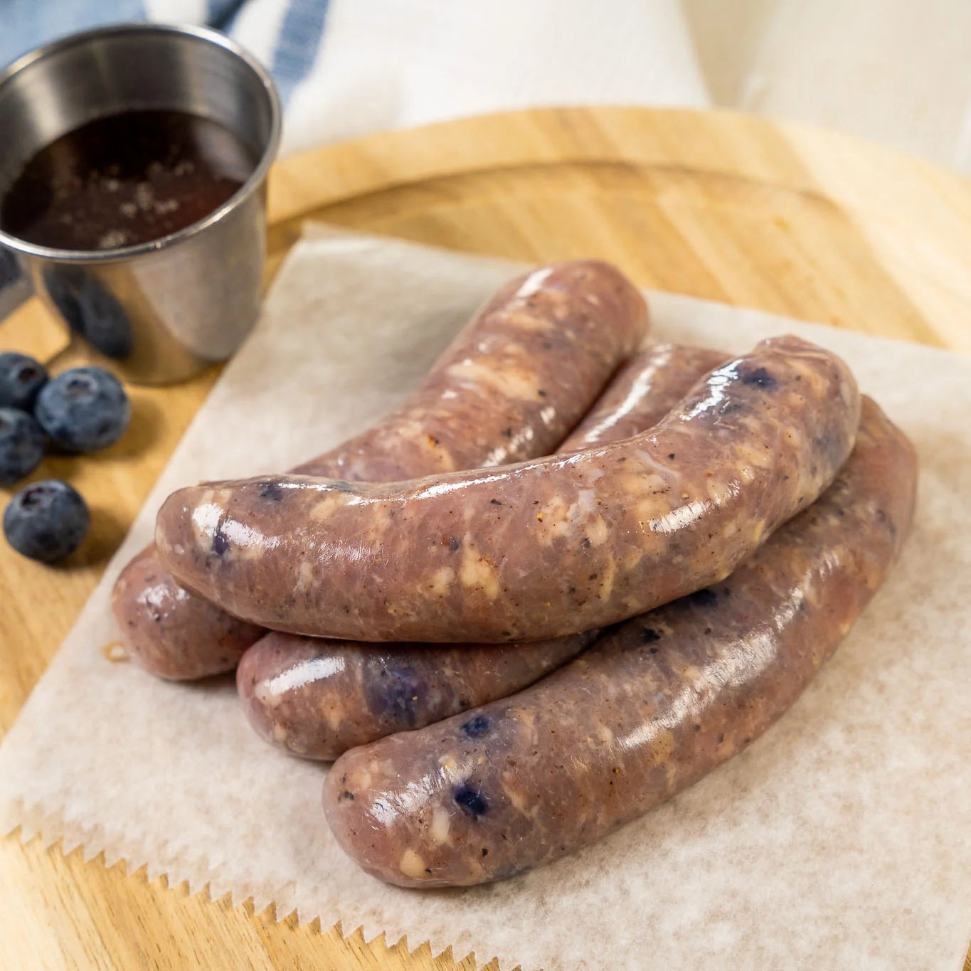 Heritage Blueberry Maple Bacon Sausage or Sausage Patty
