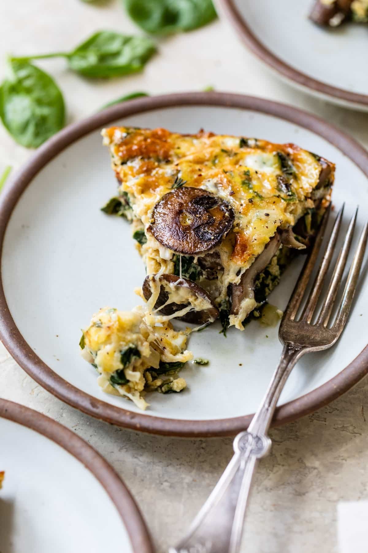 Wild Forest Mushroom & Sage Quiche
