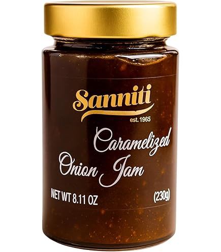 Sanniti Caramelized Onion Jam – Sweet & Savory Gourmet Spread