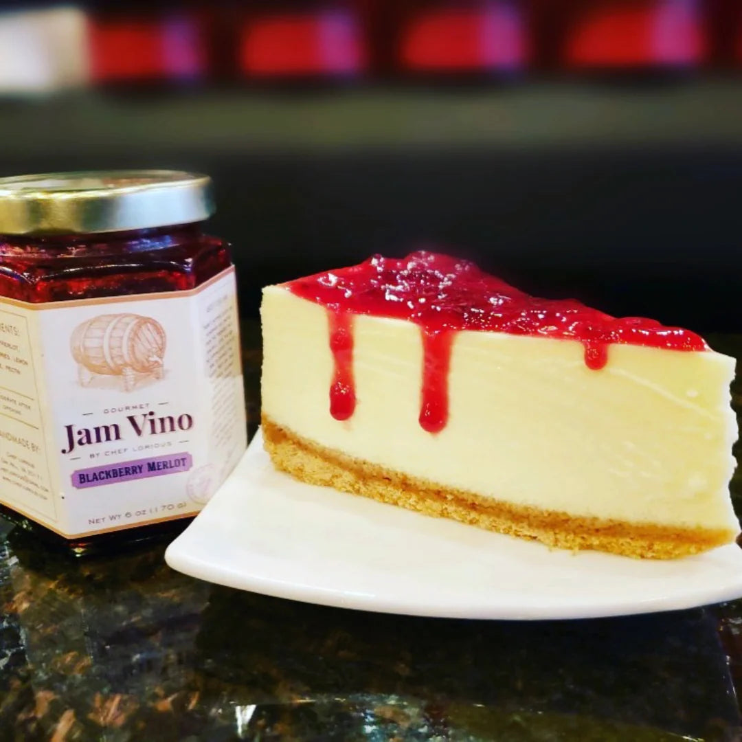 Jam Vino Gourmet Blackberry Merlot Wine-Infused Jam