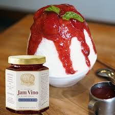 Jam Vino Gourmet Strueberry Blanc Wine-Infused Jam! 🍓