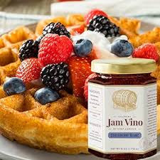 Jam Vino Gourmet Strueberry Blanc Wine-Infused Jam! 🍓