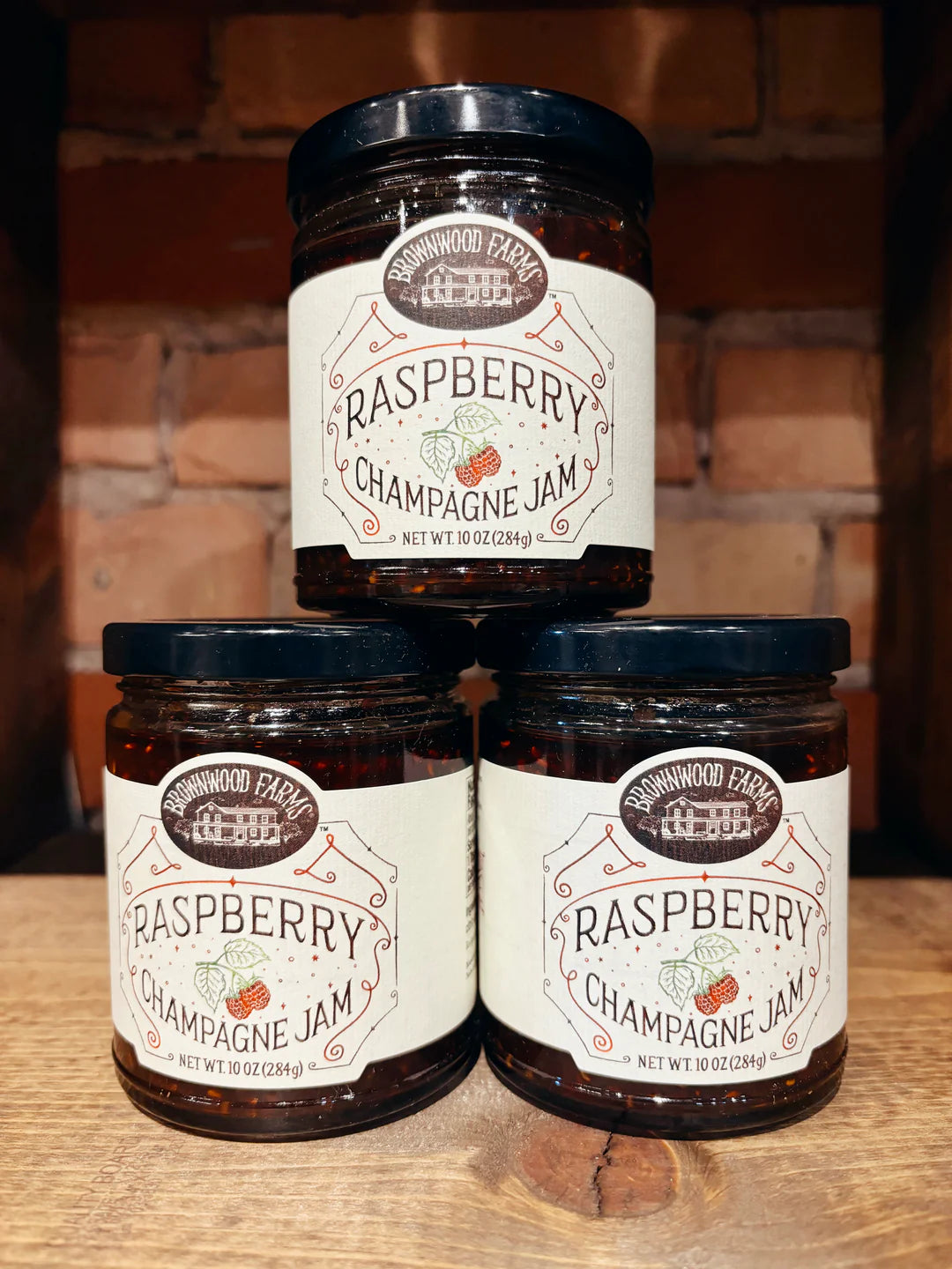 Brownwood Farms Raspberry Champagne Jam