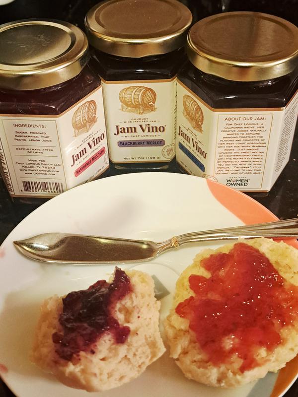 Jam Vino Gourmet Wine-Infused Jams Vino Deluxe Gift Set