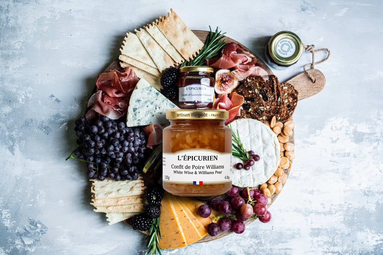 L’Epicurien White Wine & Williams Pear Confit