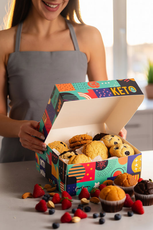 Keto Cookies & Jumbo Muffins Variety Gift Box