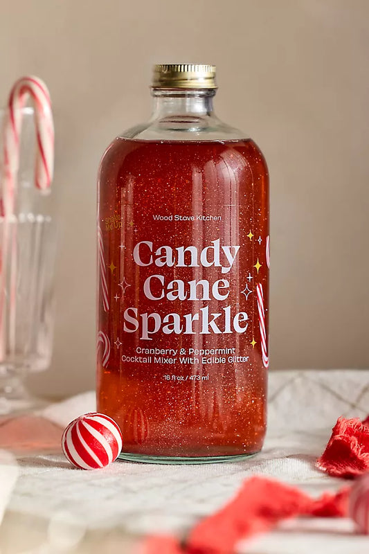 Candy Cane Sparkle Cocktail & Mocktail Mixer, 16 fl oz