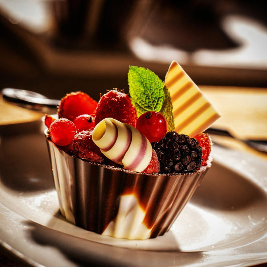 Gourmet Warehouse Ballerina Marbled Chocolate Cups