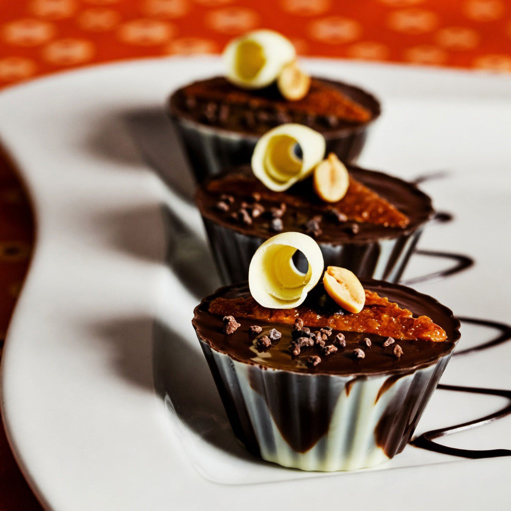 Gourmet Warehouse Ballerina Marbled Chocolate Cups