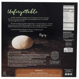 Nudo Organic Gluten Free Fresh Pizza Dough