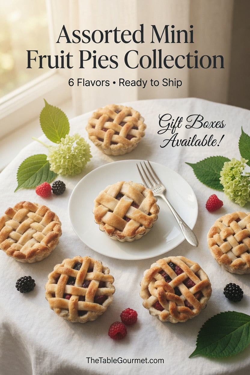 Mini Pie Sampler – Original or Gluten Free, Set of 6