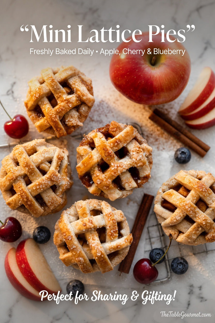 Mini Pie Sampler – Original or Gluten Free, Set of 6