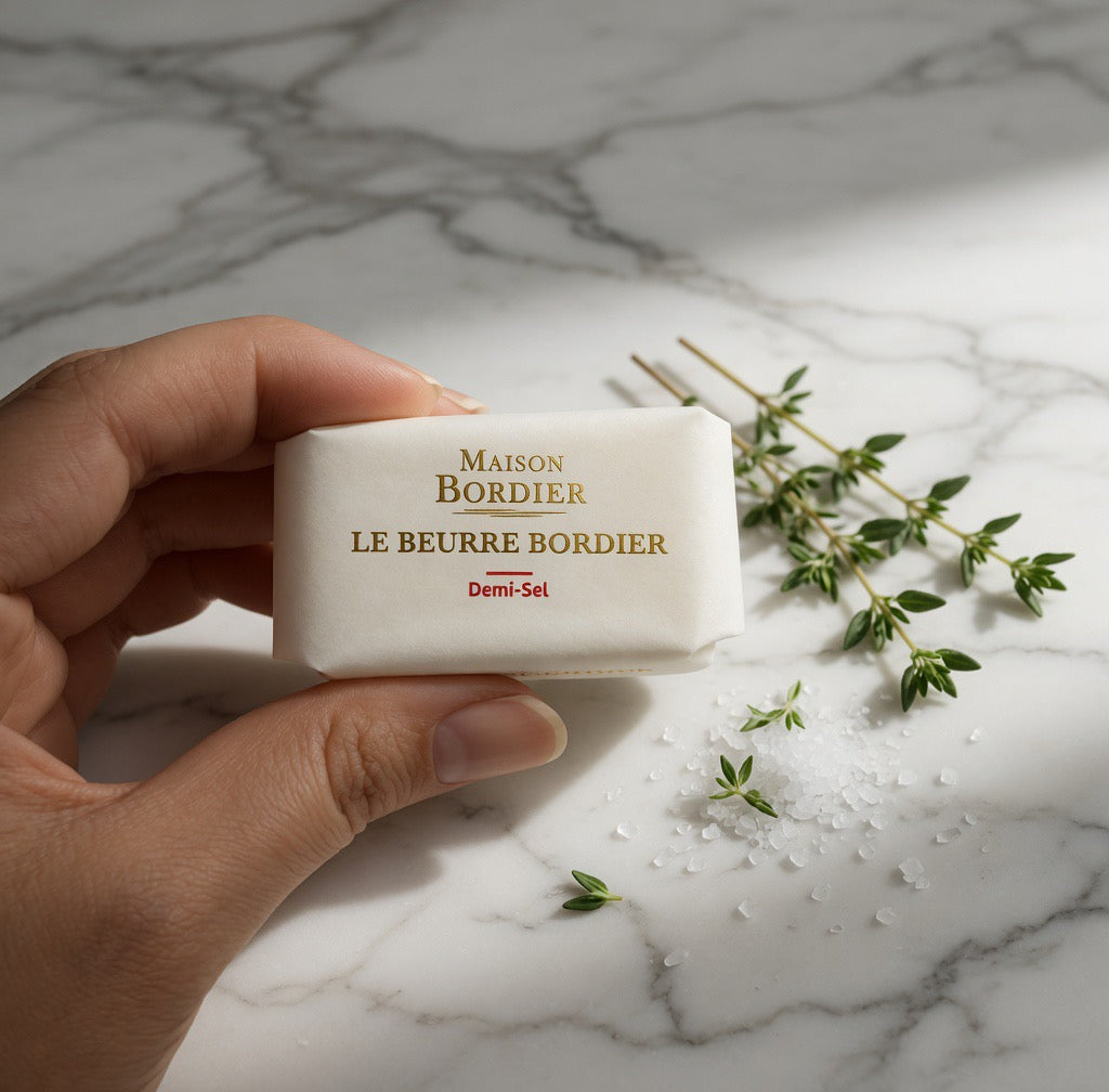 Le Beurre Bordier Mini Demi-Sel Salted Butter – 0.7 oz (20g)