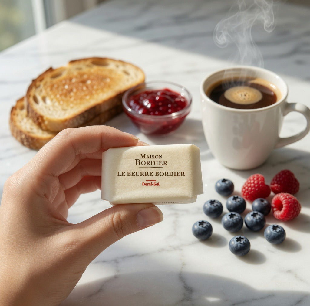 Le Beurre Bordier Mini Demi-Sel Salted Butter – 0.7 oz (20g)
