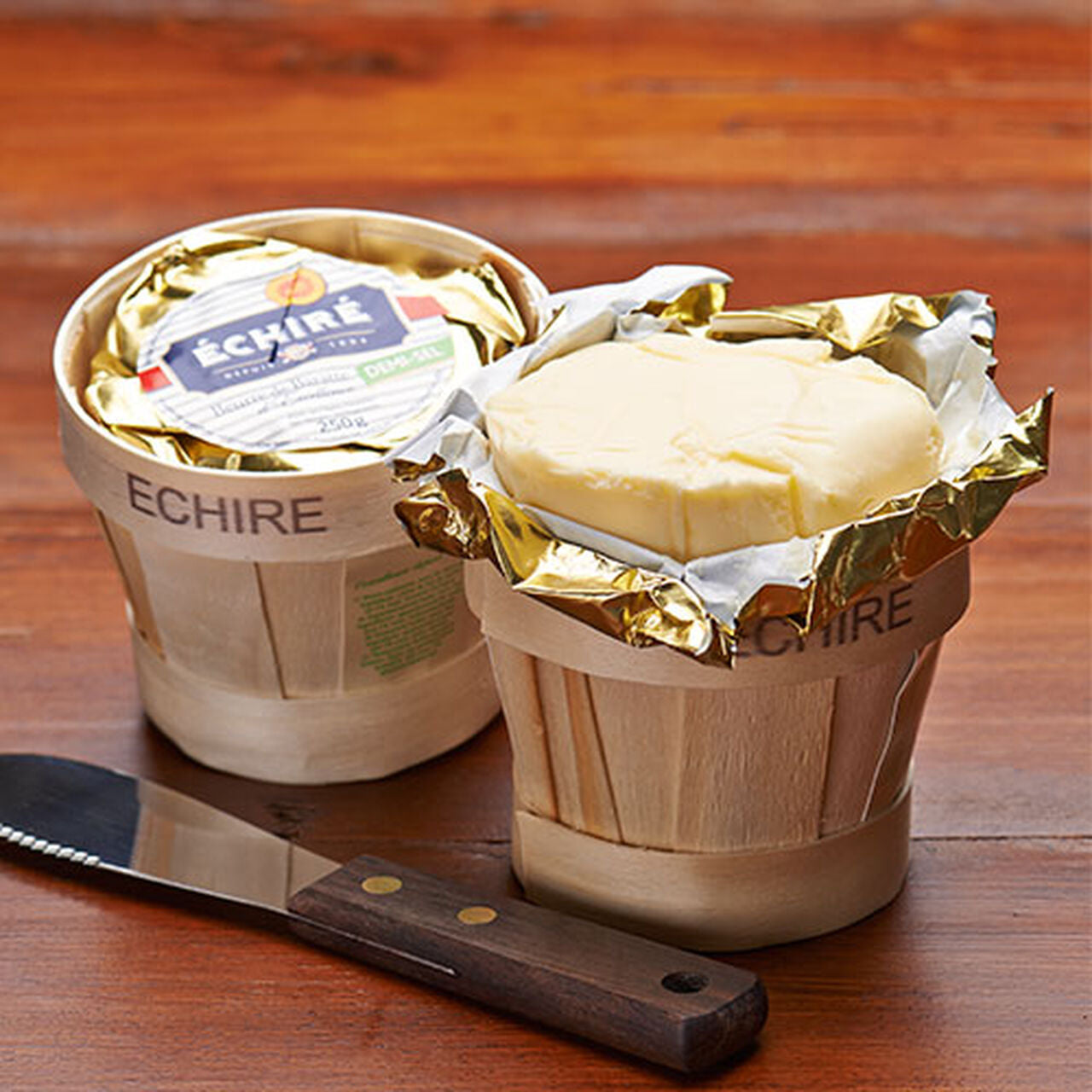 Échiré French AOC Salted Butter Basket – 8.8 oz