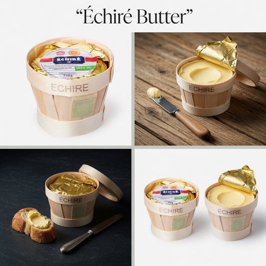 Échiré French AOC Salted Butter Basket – 8.8 oz