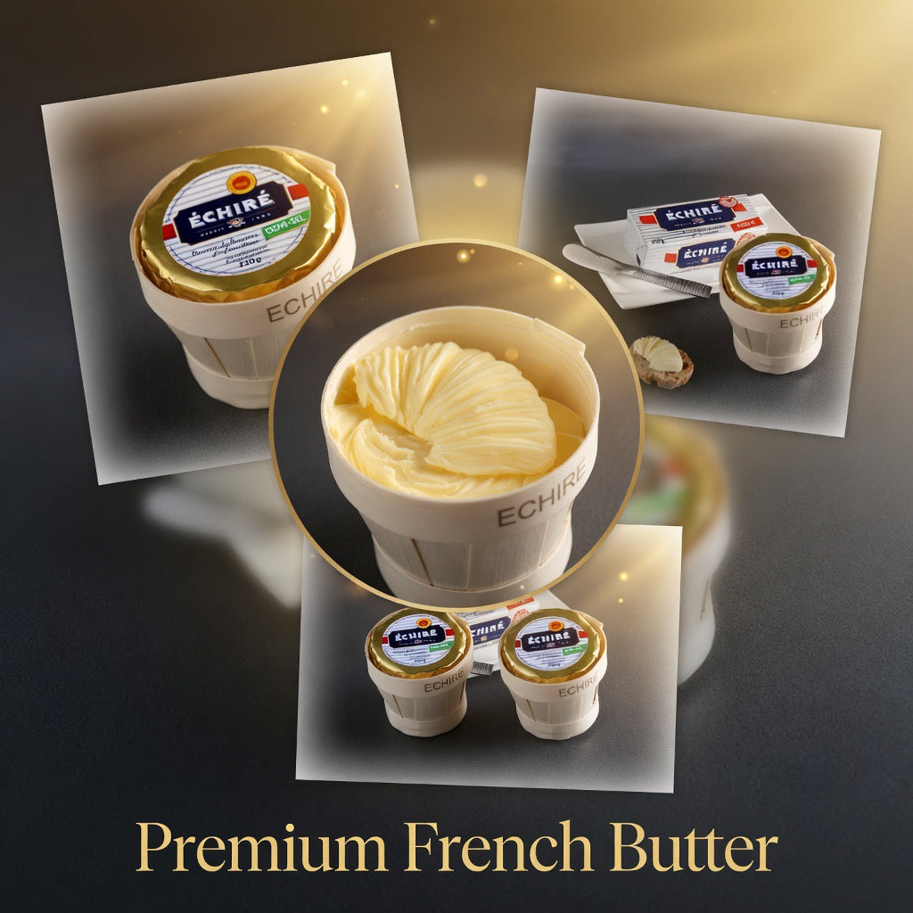 Échiré French AOC Salted Butter Basket – 8.8 oz