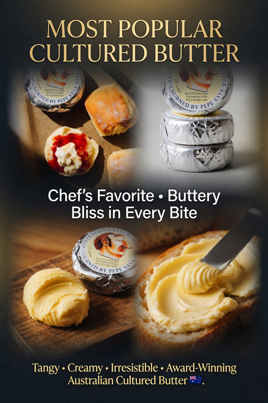 Pepe Saya Australian Salted Cultured Butter – 7 oz