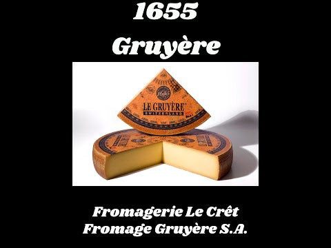 Le Swiss Gruyère AOP 1655 Cheese