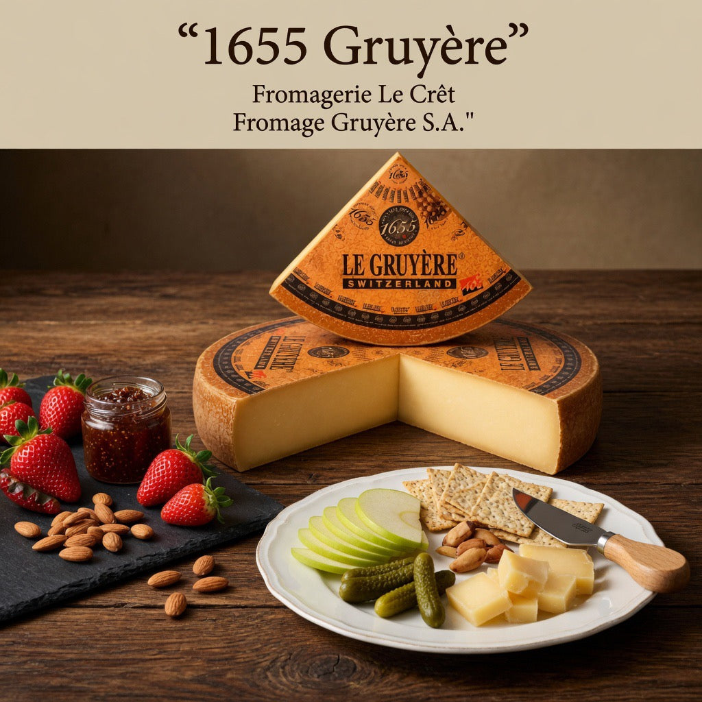 Le Swiss Gruyère AOP 1655 Cheese