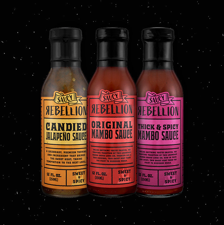 Saucy Rebellion Saucy Trio – 3 × 12 oz