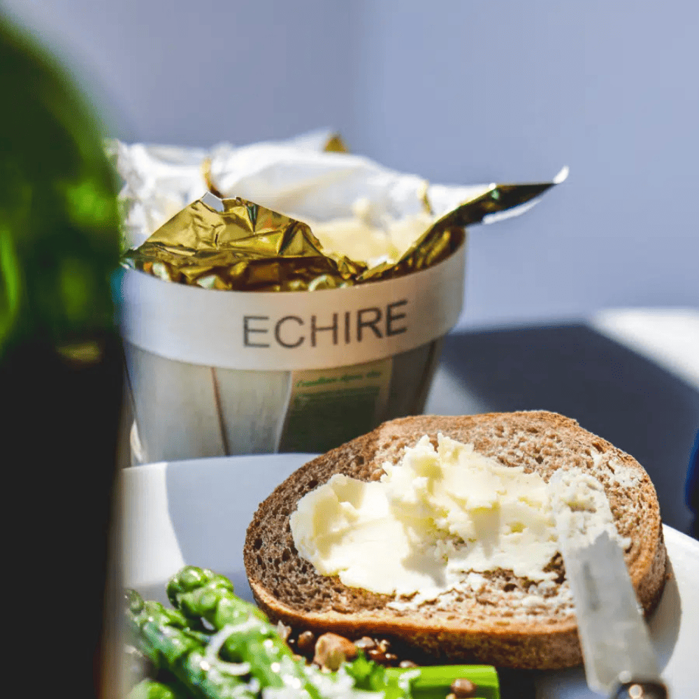 Échiré French AOC Unsalted Butter Basket – 8.8 oz