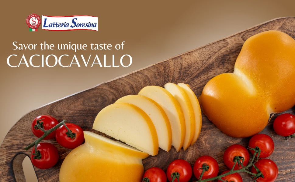Caciocavallo La Soresina Italian Semi-Hard Cheese – 4 lb