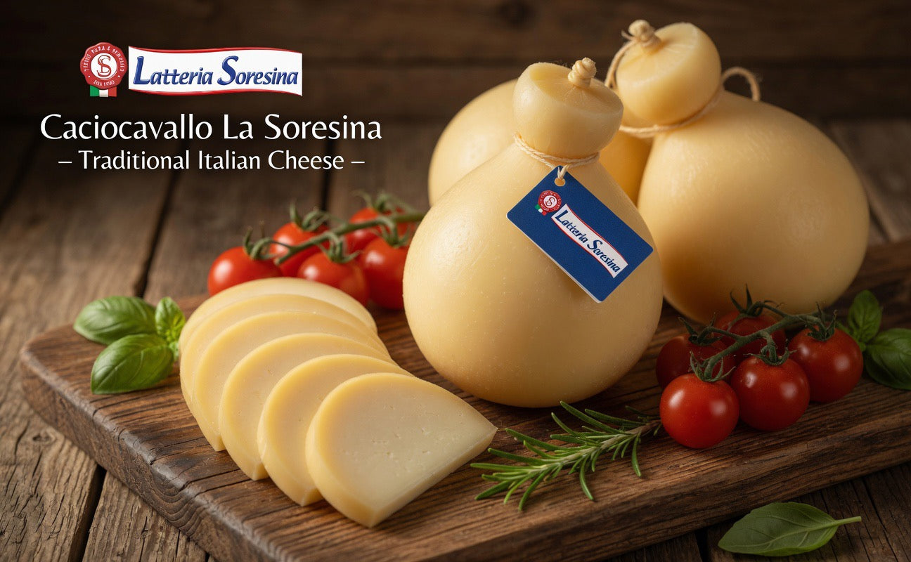 Caciocavallo La Soresina Italian Semi-Hard Cheese – 4 lb