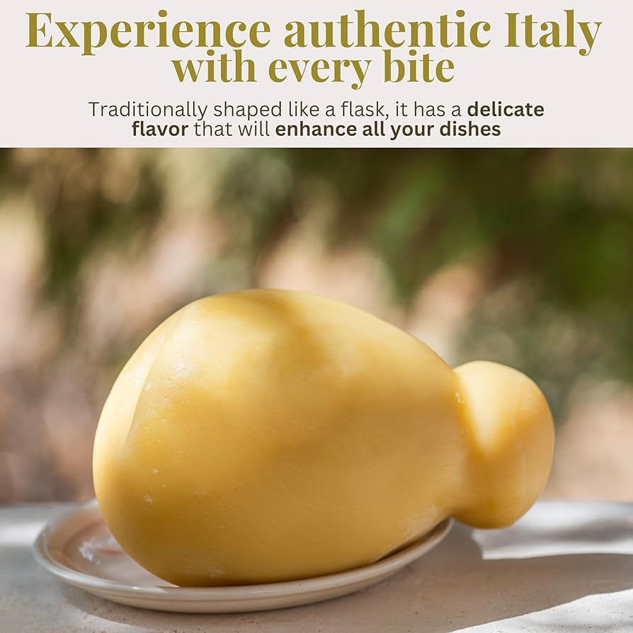 Caciocavallo La Soresina Italian Semi-Hard Cheese – 4 lb