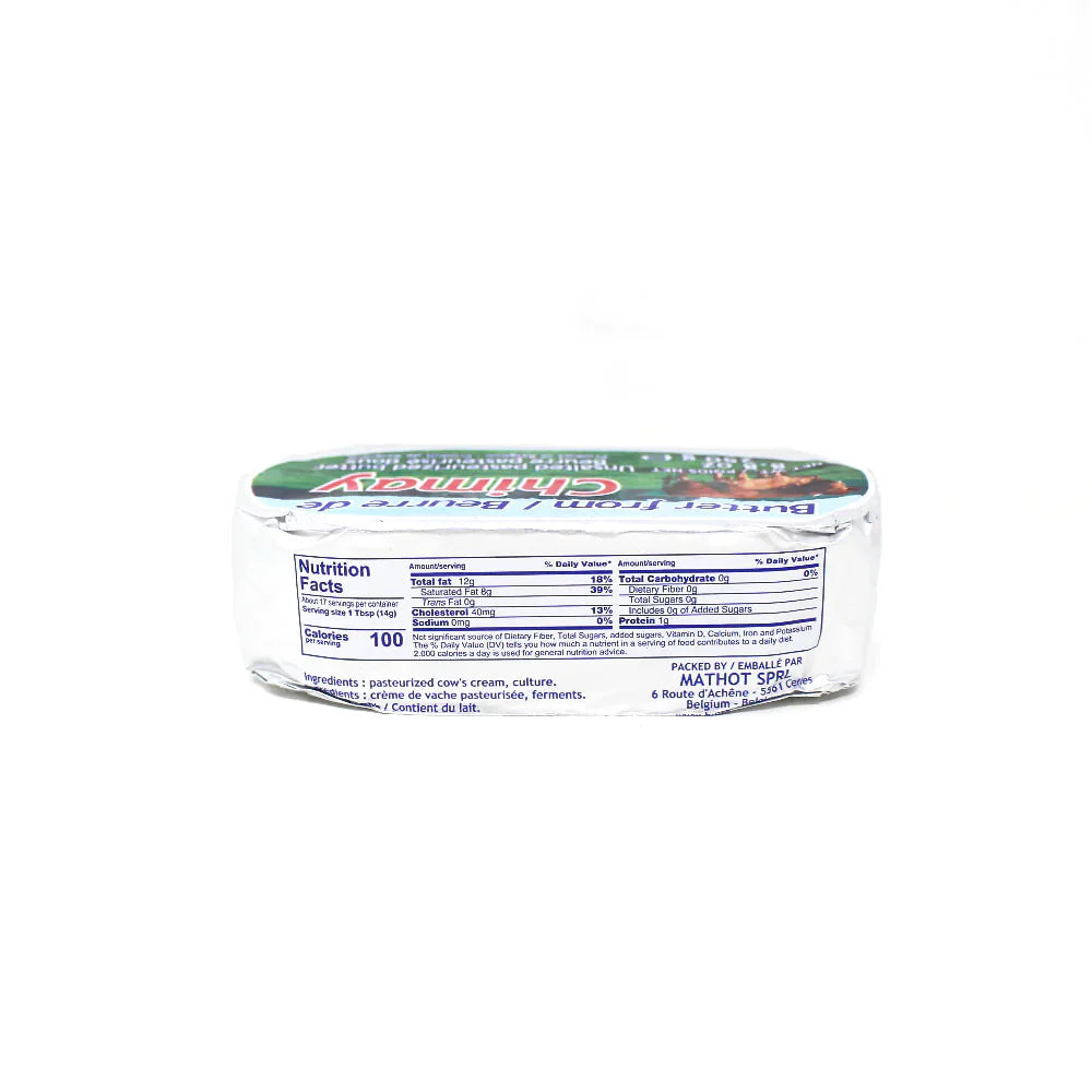 Belgium Chimay Unsalted Butter, 250g