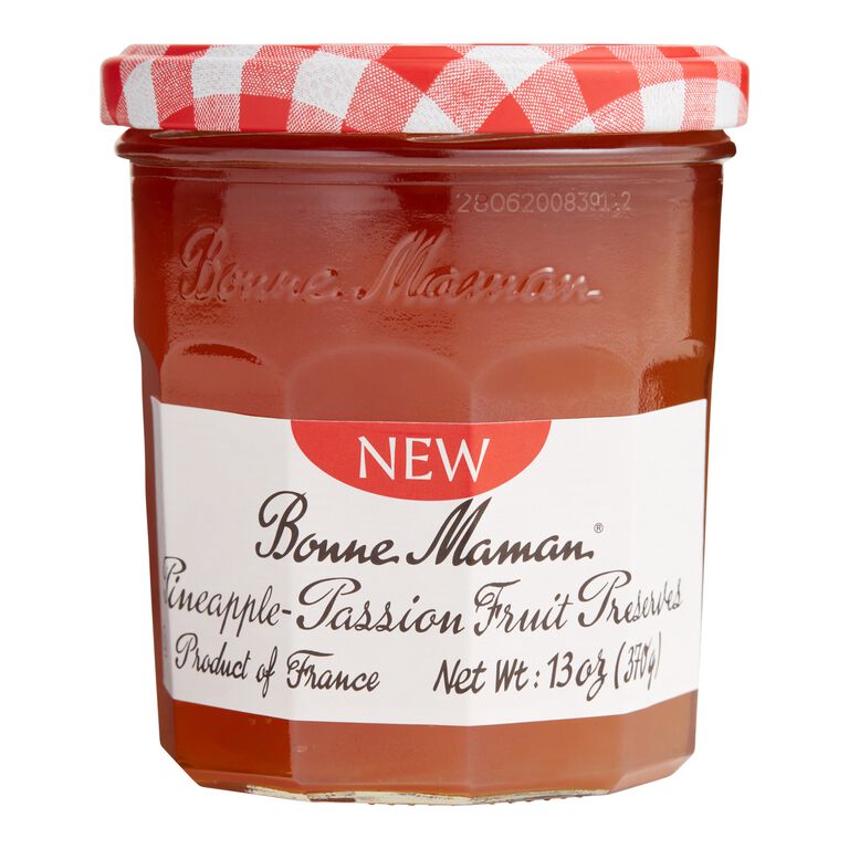 Bonne Maman Pineapple Passion Fruit Preserves, 13 oz