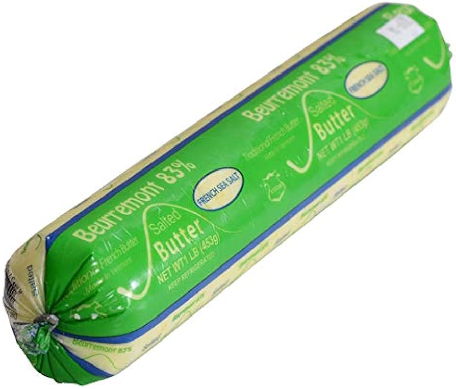 Beurremont Salted Butter 83% with Fleur de Sel de Guerande