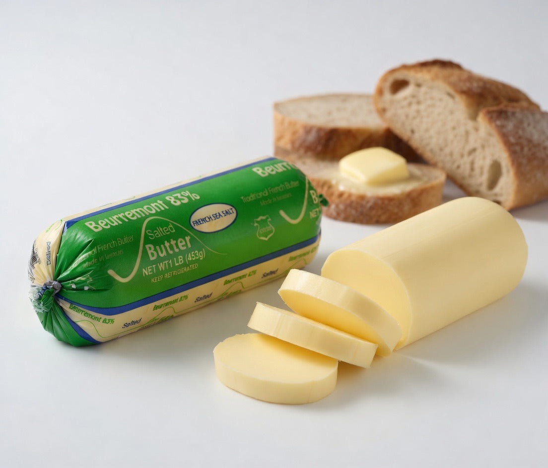 Beurremont Salted Butter 83% with Fleur de Sel de Guerande