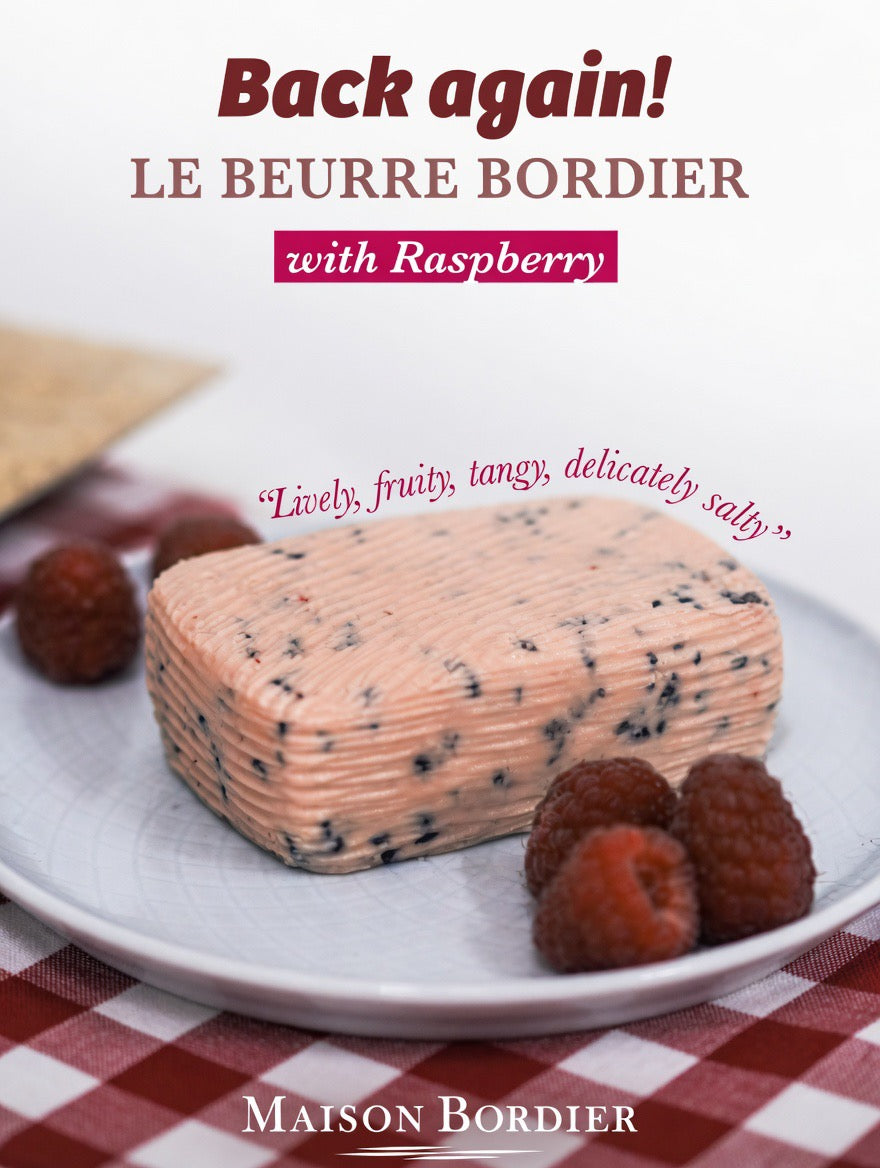 Bordier Seasonal Raspberry Butter – 4.4 oz