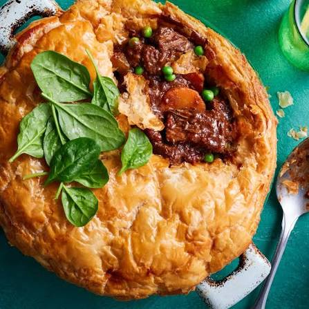 Beef Bourguignon Pot Pie — Gluten Free, Serves 6–8