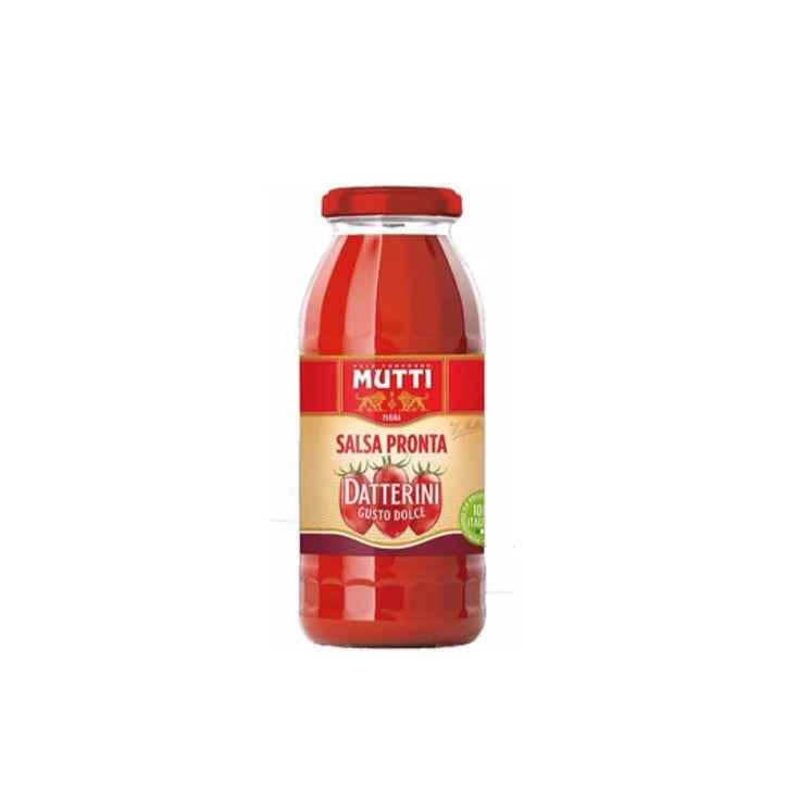 Mutti Salsa Pronta Datteri Gusto Dolce – Sweet Datterini Tomato Sauce, 300g - Pack of 3