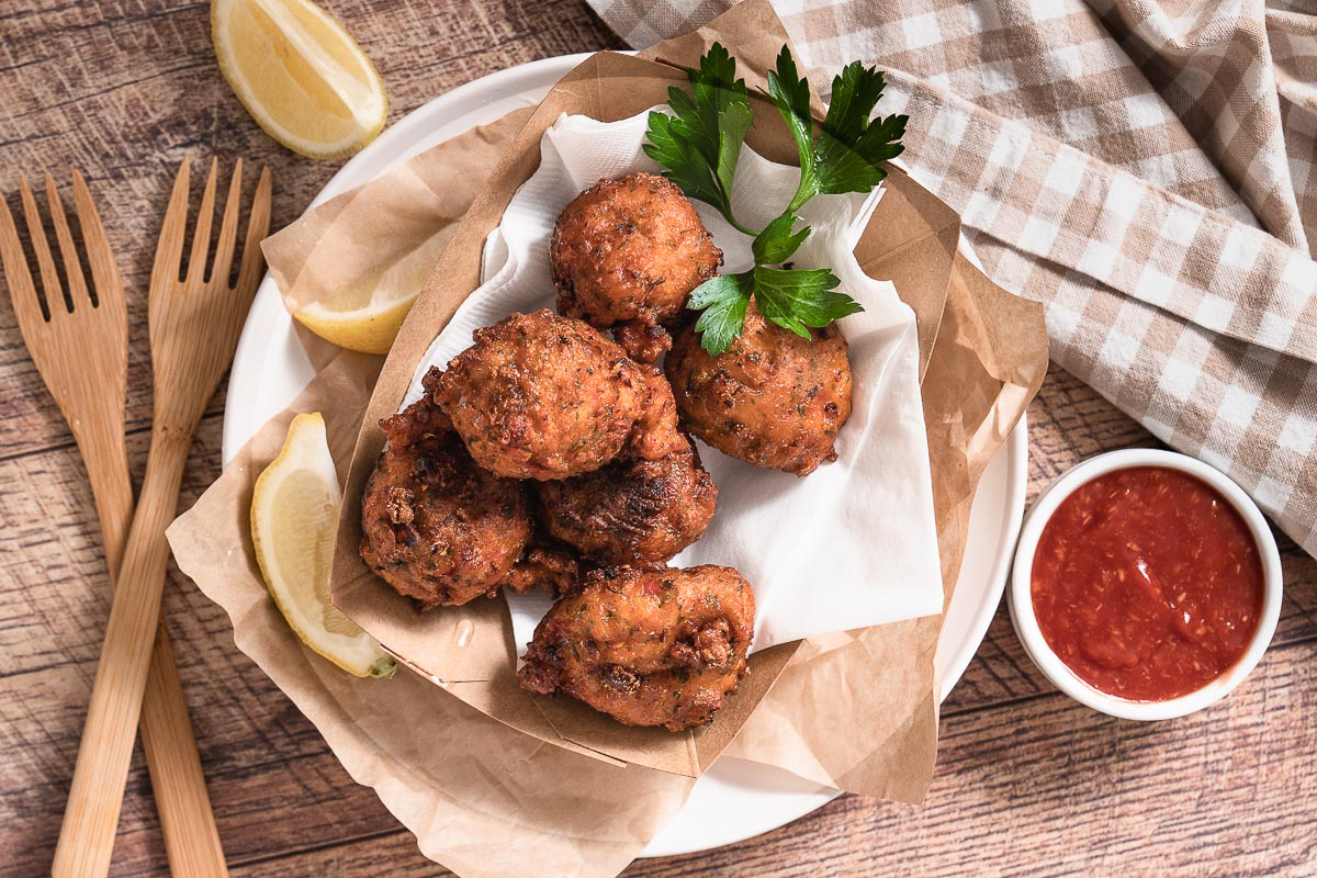 Bahamas Conch Fritter Batter, Handmade Fresh
