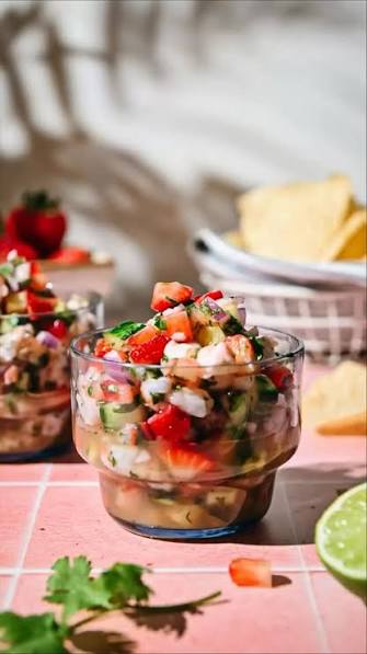 Zesty Gulf Shrimp Ceviche – Handmade Fresh, 1 lb or 5 lb