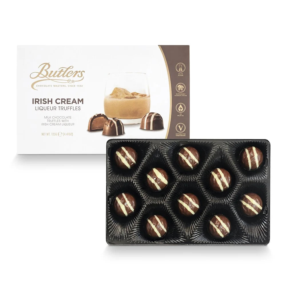Butlers Irish Cream Chocolate Truffles, Imported from Ireland