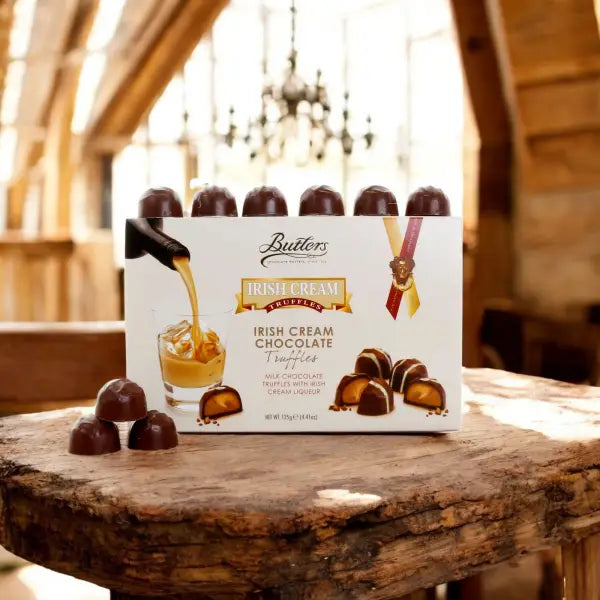 Butlers Irish Cream Chocolate Truffles, Imported from Ireland